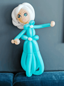 Klovnen Abby Prinsesseklovn (Kunst og Moro Underholdning)