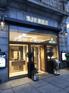 Urmaker Bjerke AS Oslo Karl Johans gate